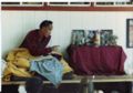 Lama Gönpo Tseten Rinpoche teaching the Yeshe Lama at Forestville, California, summer 1981.