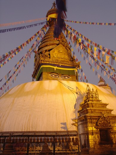 The Swayambhunath Stupa