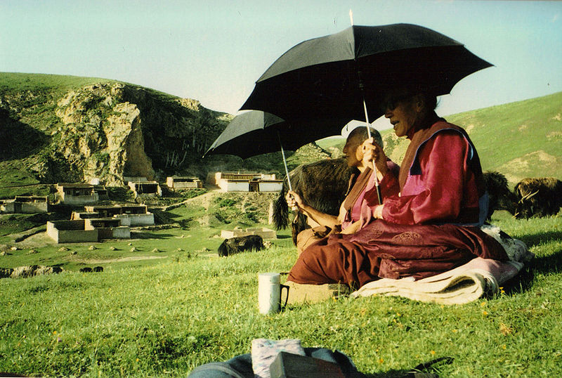 File:Gonpo Tseten Rinpoche Umbrella.jpg