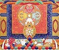 Thumbnail for File:FSB01-crossed vajra from Buddha tangka.JPG